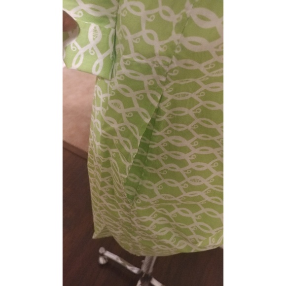 Lilly Pulitzer Green Tunic Dress/Cover-up - Picture 5 of 6